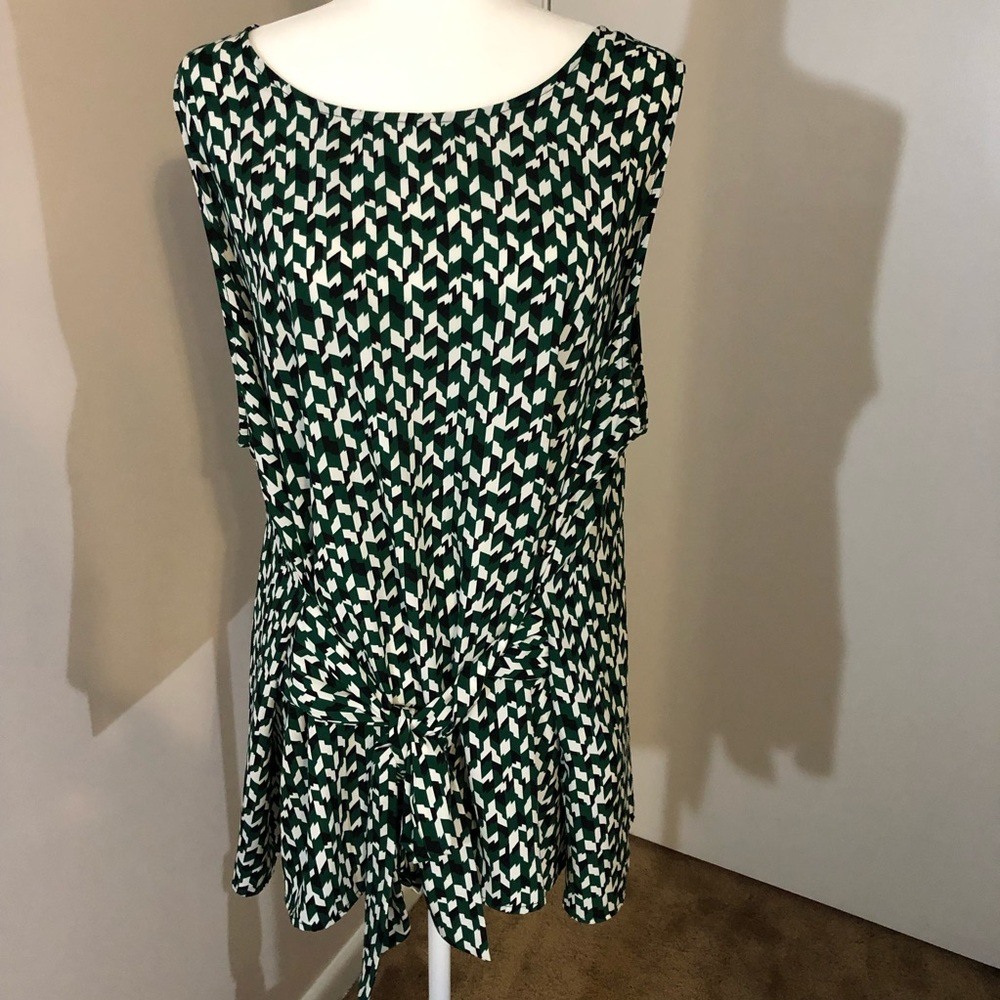 Meri Skye geometric patterned blouse